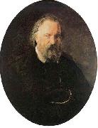 Nikolai Ge Alexander Herzen painting